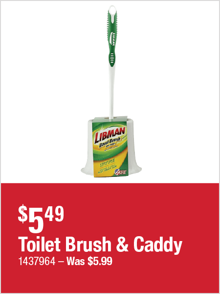 Toilet Brush & Caddy